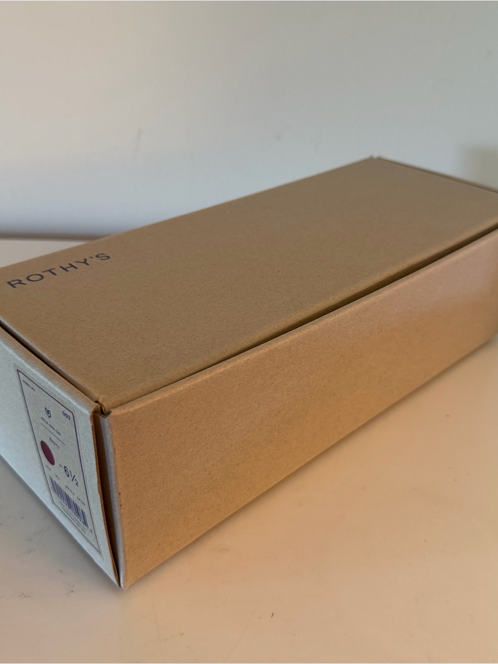 Rothy's Pointed Toe Flats in Berry Pink. Sz. 6.5. - Picture 8 of 8